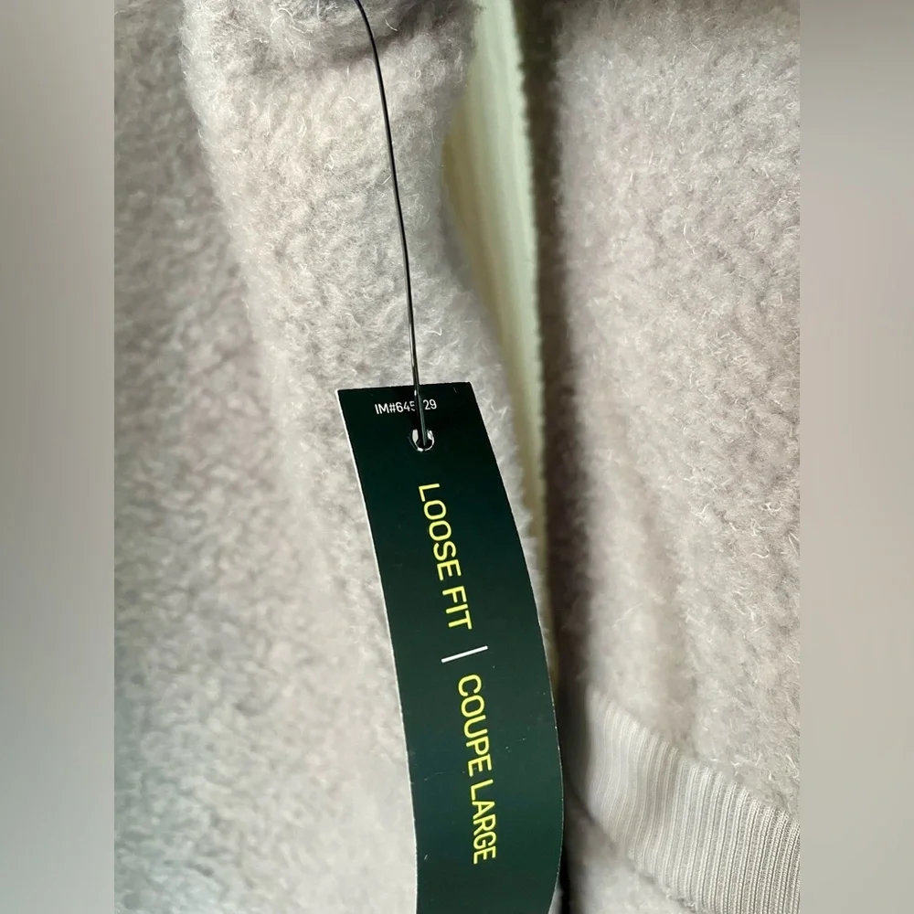 Nike Women's Light Gray Cowl Neck Sweater - Picture 7 of 7